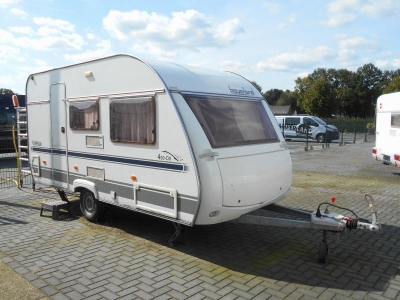 Beyerland Vitesse 400 DV Dwarsbed / Voortent. | Cor van den Oever Campers en Caravans